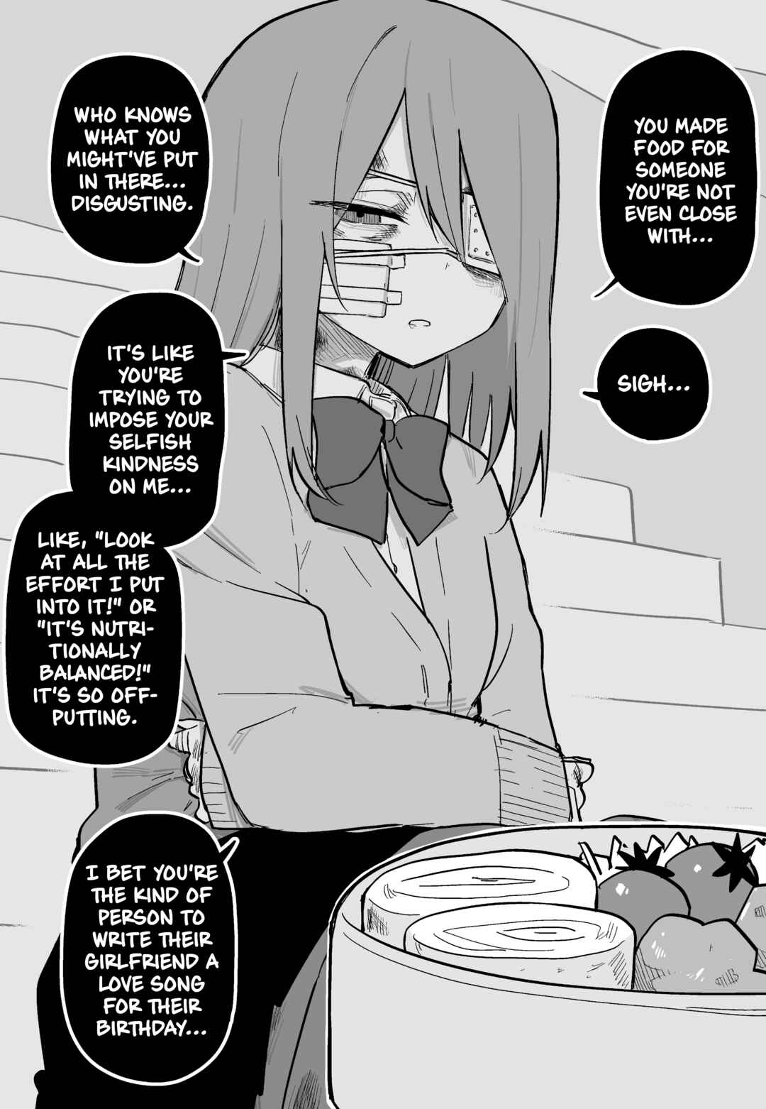 Azadarake no Classmate ga Shinpai de Chapter 5 - Page 1