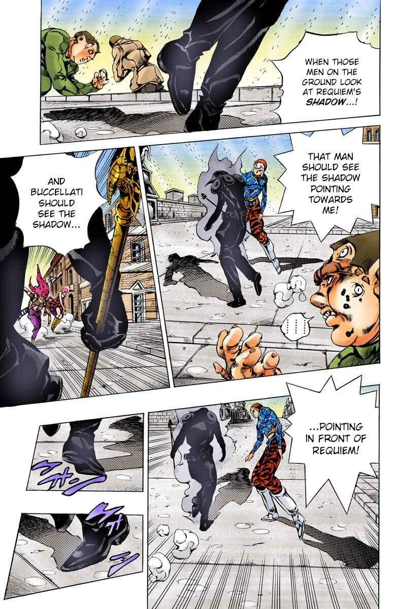 JoJo no Kimyou na Bouken: Part 5 - Ougon no Kaze Color-ban Chapter 143 - Page 15