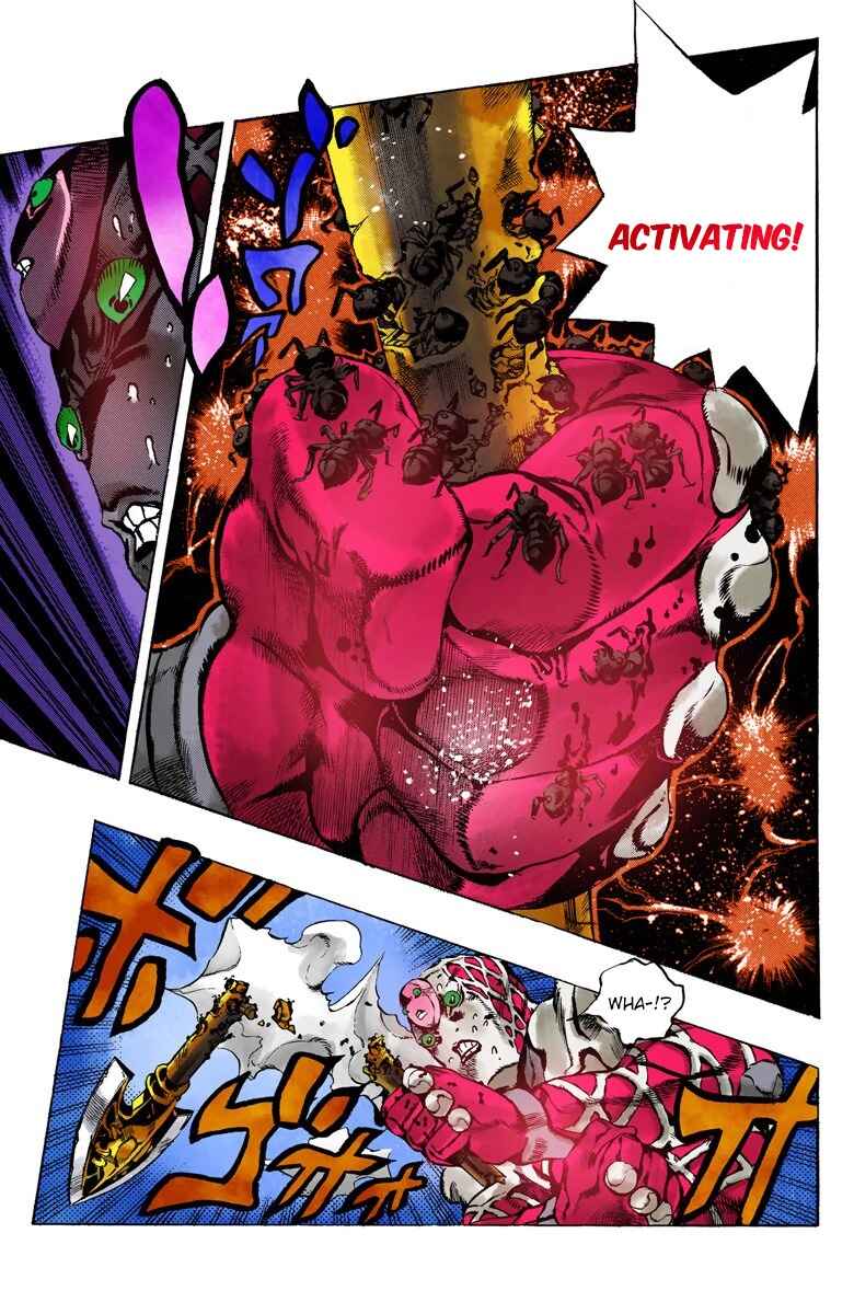 JoJo no Kimyou na Bouken: Part 5 - Ougon no Kaze Color-ban Chapter 143 - Page 21