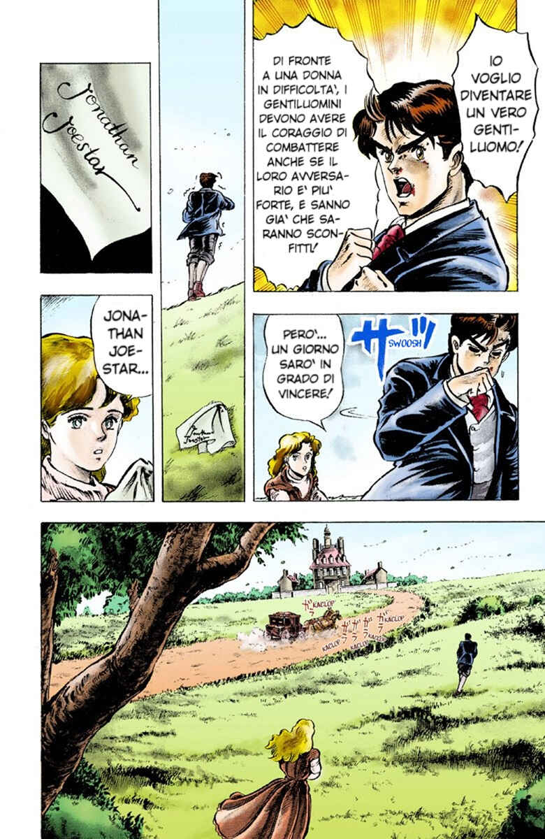 JoJo no Kimyou na Bouken: Part 1 - Phantom Blood Color-ban Chapter 1 - Page 27