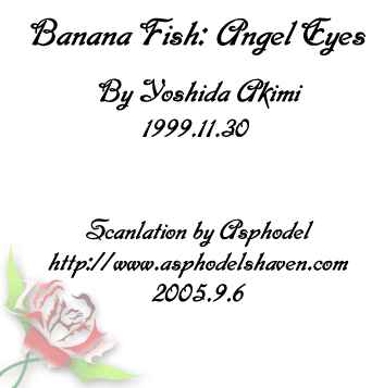 Banana Fish Chapter Artbook Angel Eyes - Cape Cod, 1985 - Page 2