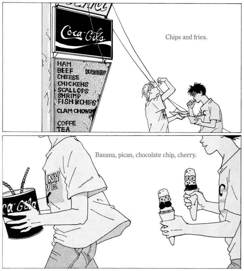 Banana Fish Chapter Artbook Angel Eyes - Cape Cod, 1985 - Page 6