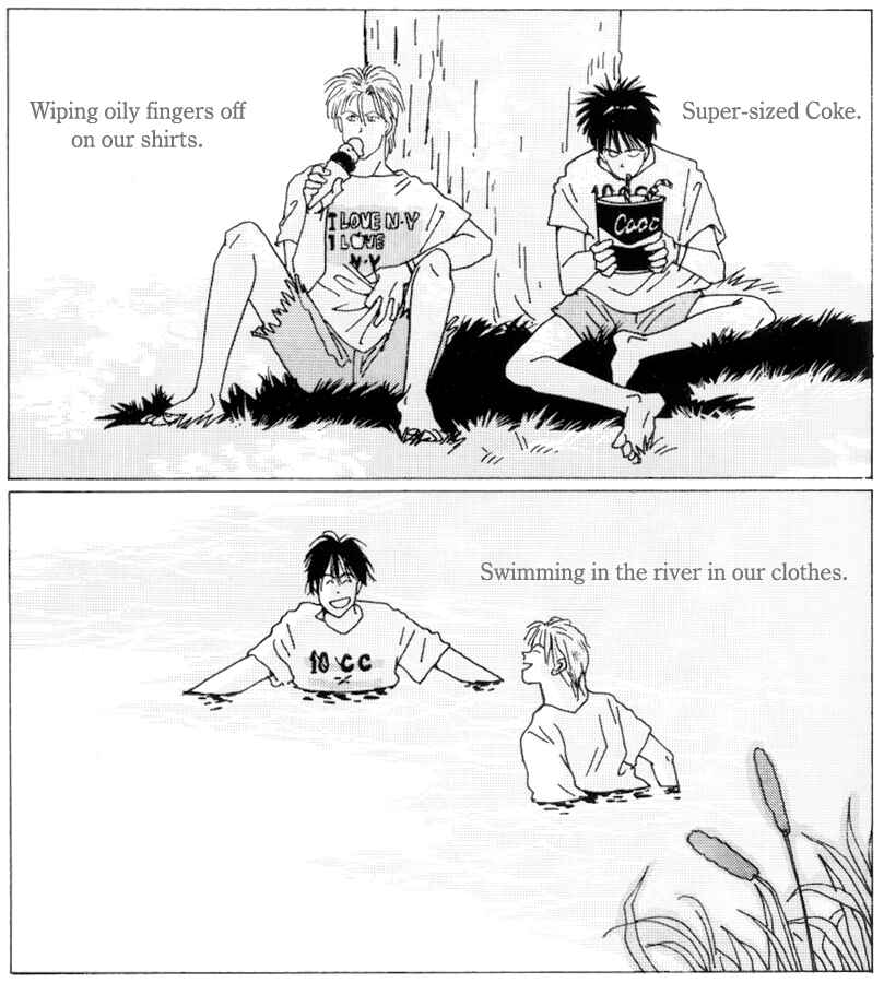 Banana Fish Chapter Artbook Angel Eyes - Cape Cod, 1985 - Page 7