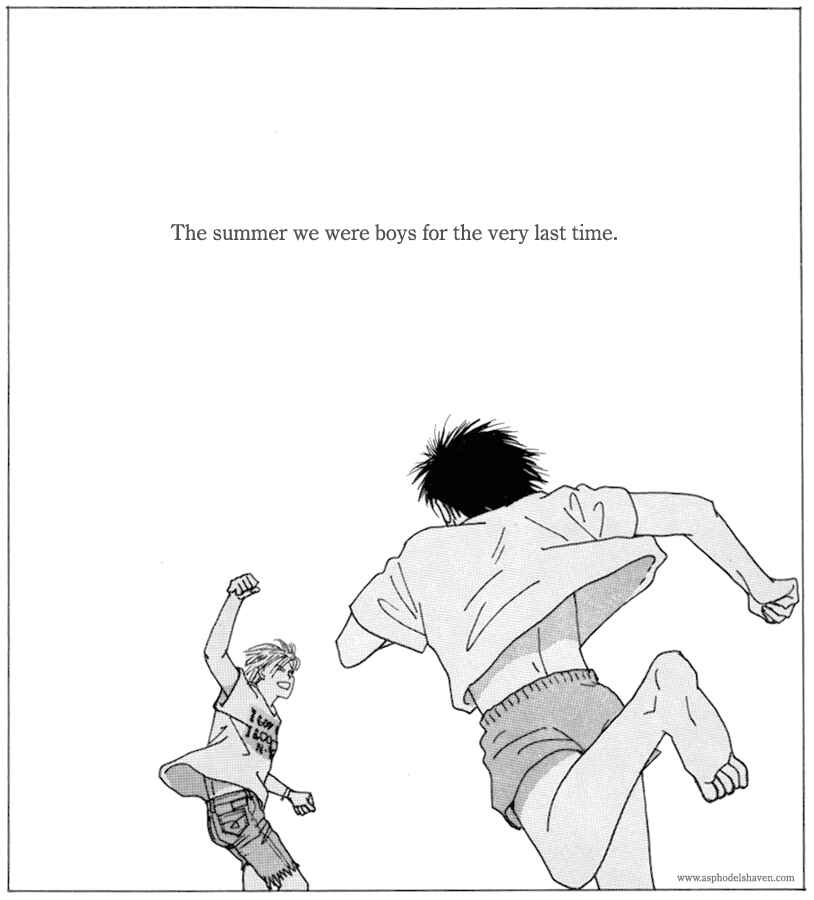 Banana Fish Chapter Artbook Angel Eyes - Cape Cod, 1985 - Page 9