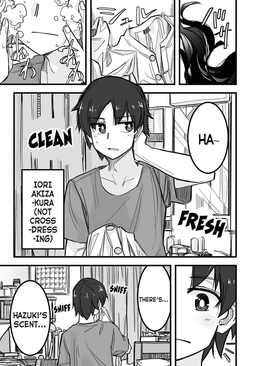 Ikemen Joshi to Josou Danshi Chapter 6 - Page 1