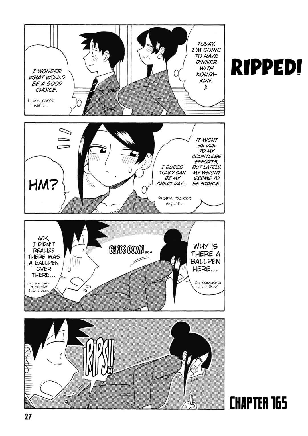 Bijin Onna Joushi Takizawa-san Chapter 165 - Page 1