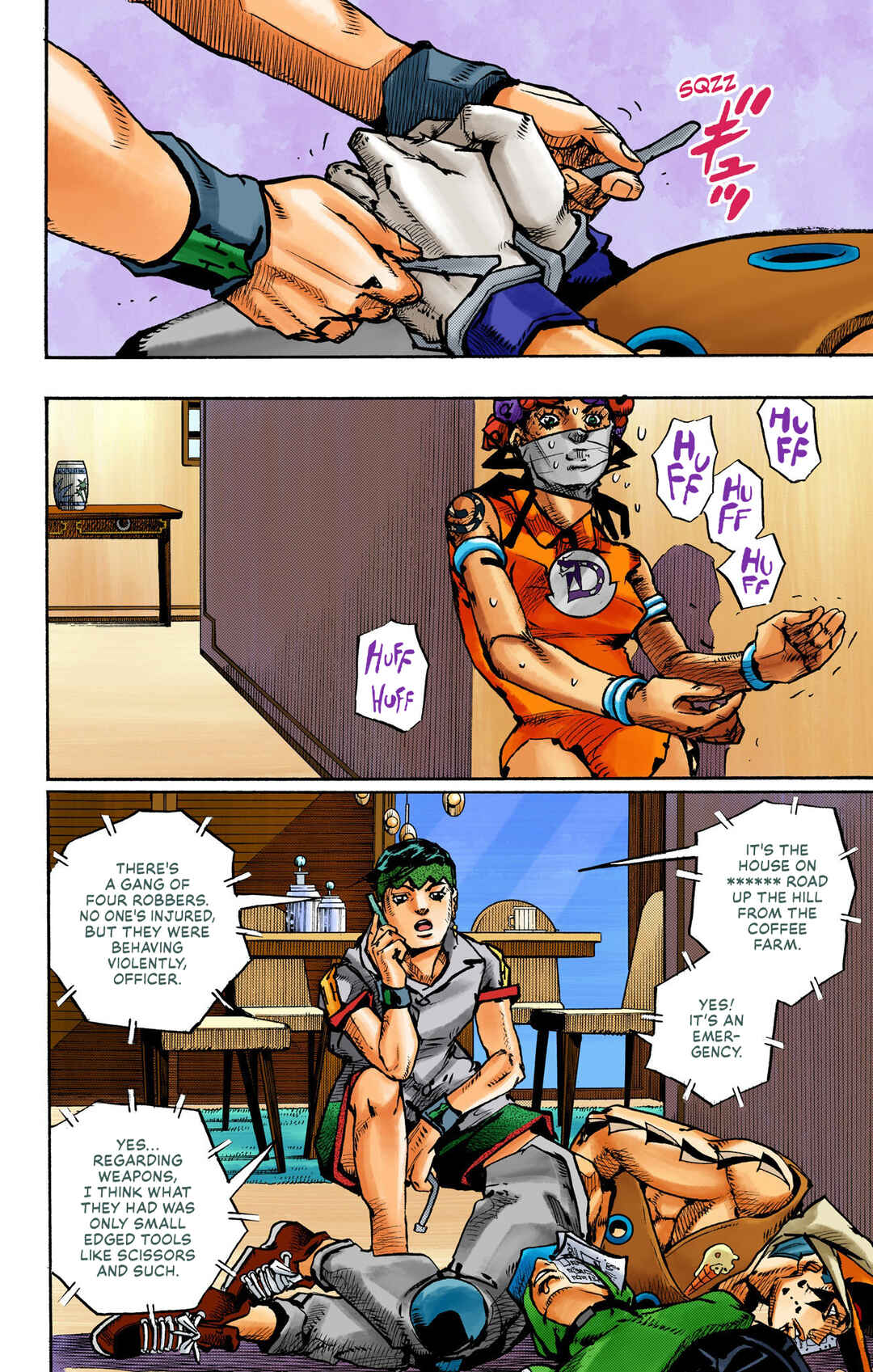 JoJo no Kimyou na Bouken Dai-9-bu: The JOJOLands Color-ban Chapter 5 - Page 8
