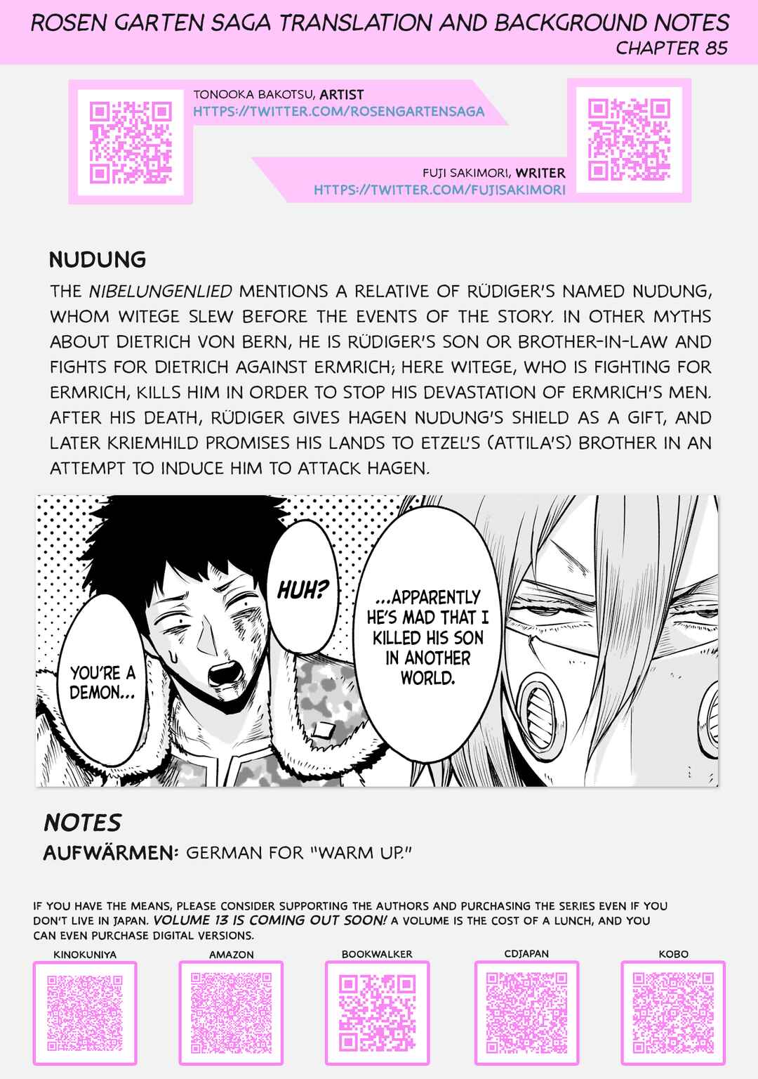 Rosen Garten Saga Chapter 85 - Page 26