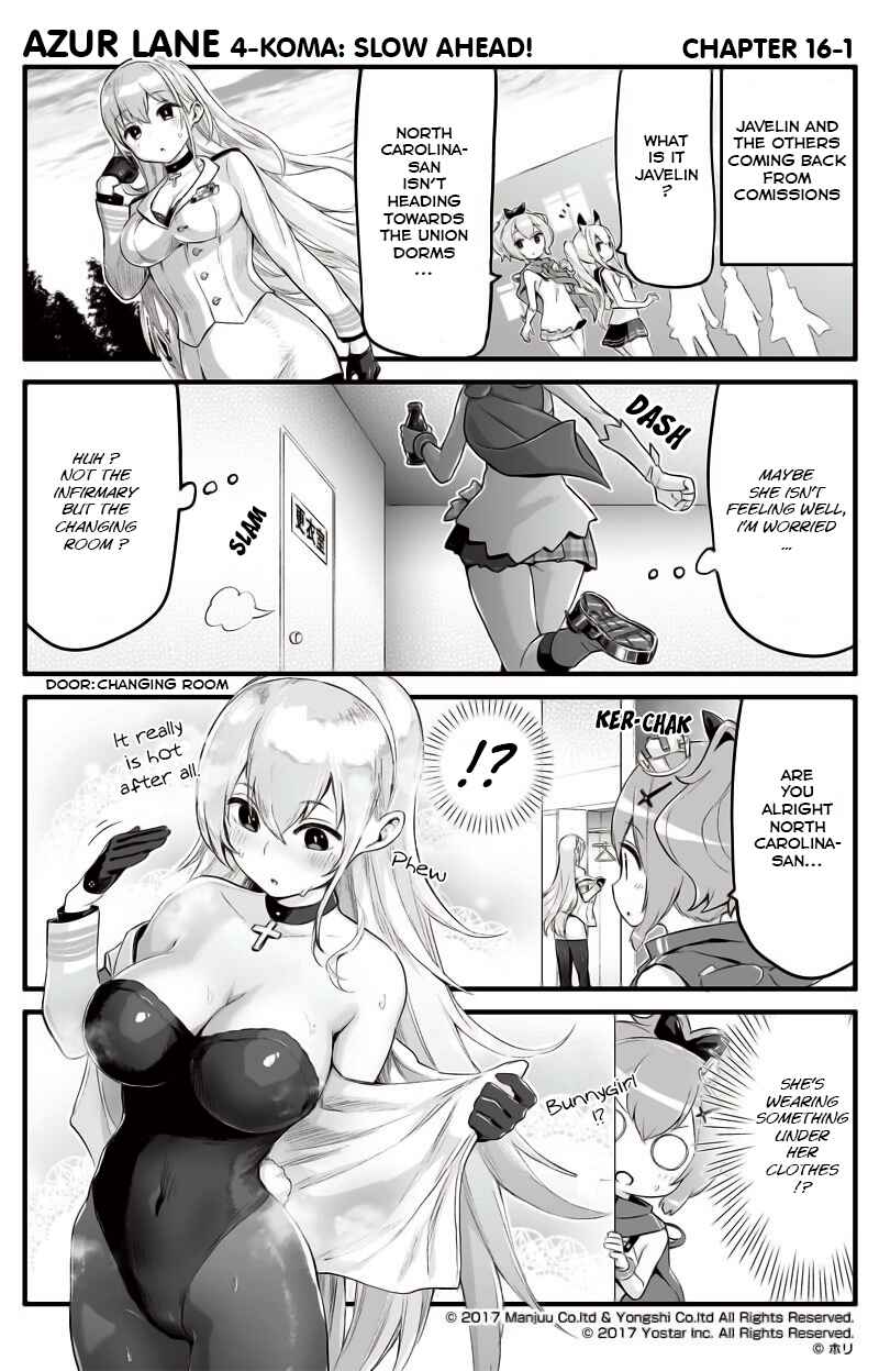 Azur Lane: Bisoku Zensin! Chapter 16 - Page 1