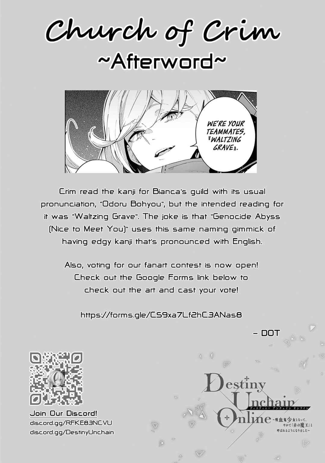 Destiny Unchain Online: Kyuuketsuki Shoujo to Natte, Yagate 'Aka no Maou' to Yobareru You ni Narimashita Chapter 68 - Page 19