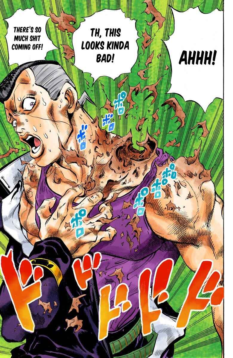JoJo no Kimyou na Bouken: Part 4 - Diamond wa Kudakenai Color-ban Chapter 39 - Page 16