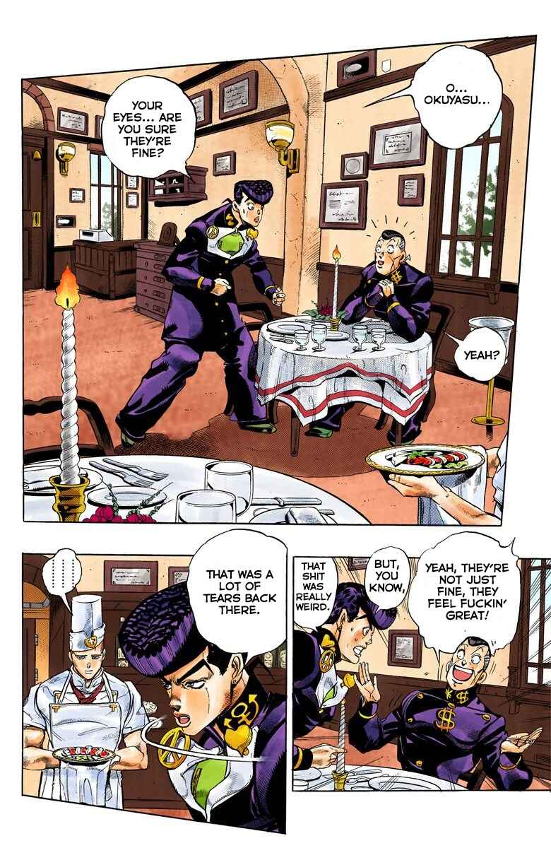 JoJo no Kimyou na Bouken: Part 4 - Diamond wa Kudakenai Color-ban Chapter 39 - Page 3