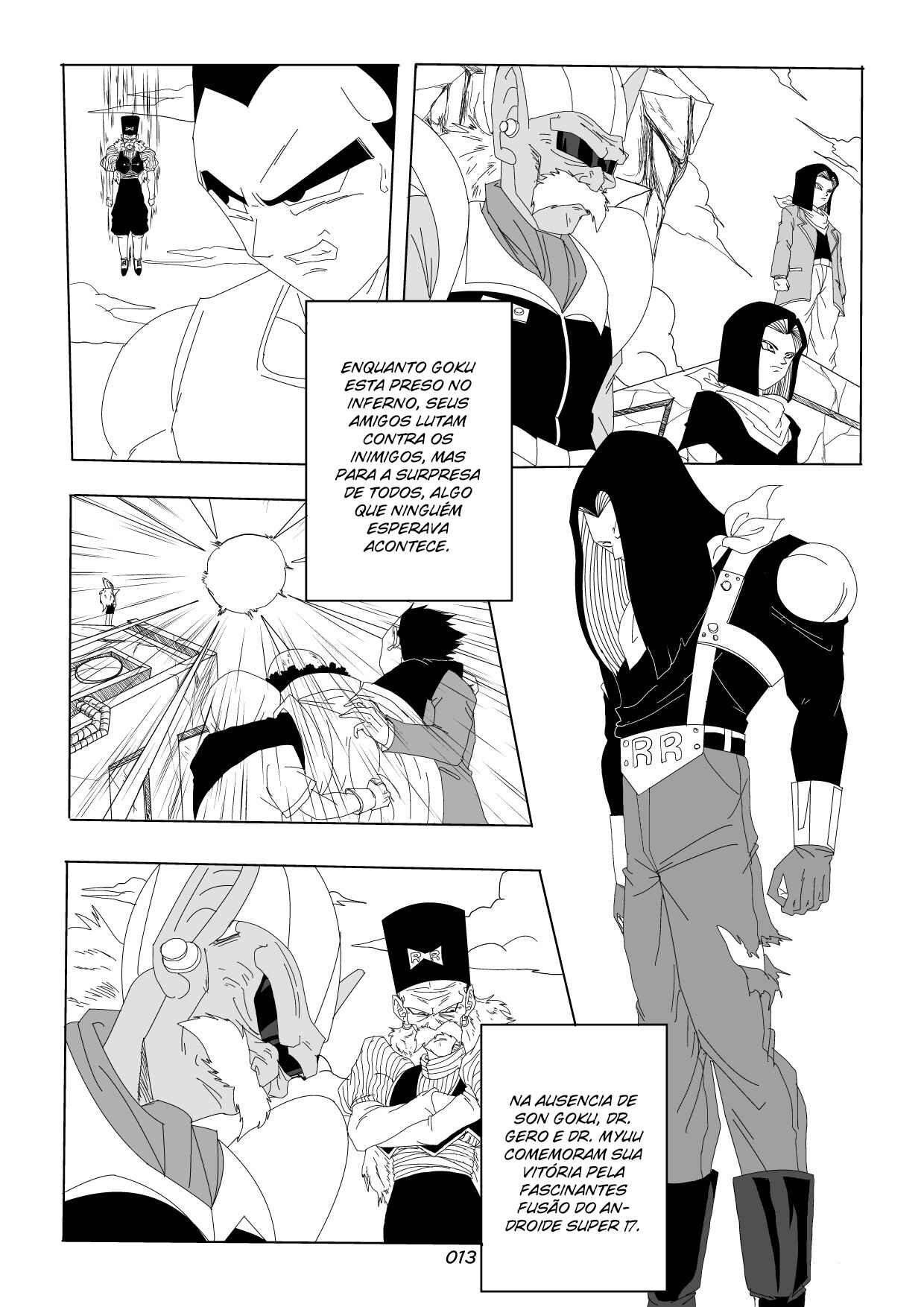 Dragon Ball AF - Daitai no Mirai (Doujinshi) Chapter 1 - Page 17