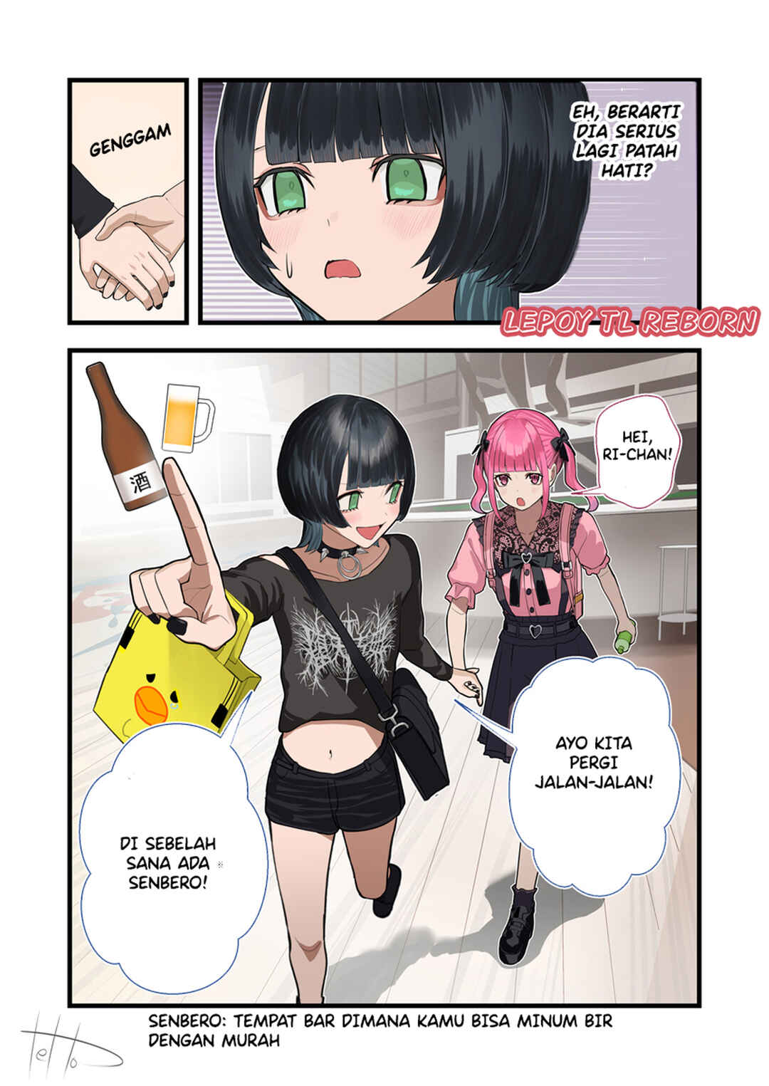 Mitame Jiraikei Osananajimi no Ren'ai Story Chapter 9 - Page 2