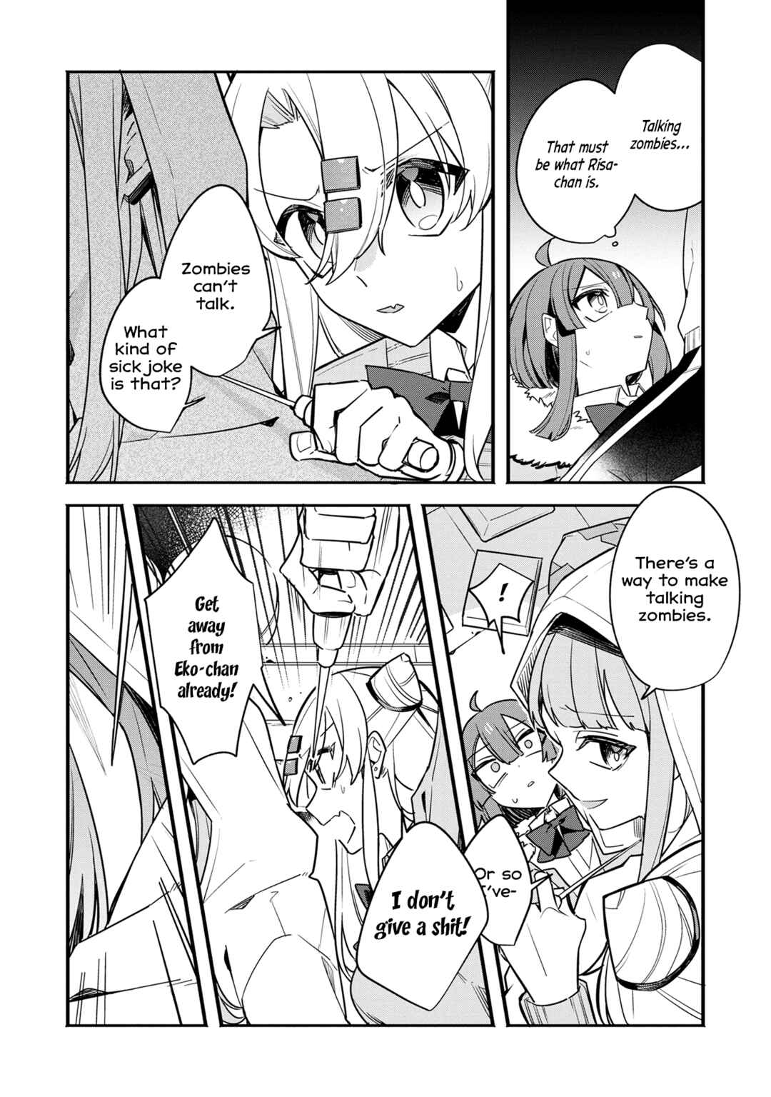 Hajimete no Otomodachi wa Zombie deshita Chapter 14 - Page 3
