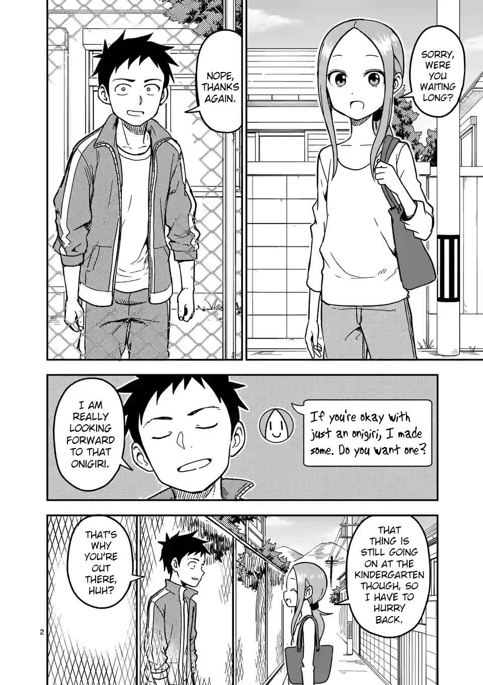 Karakai Jouzu no (Moto) Takagi-san Chapter 136 - Page 2