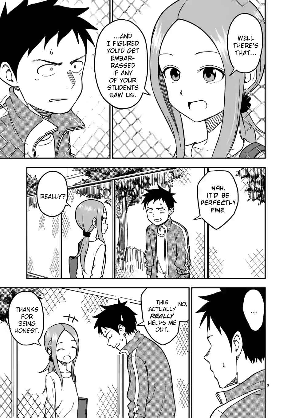 Karakai Jouzu no (Moto) Takagi-san Chapter 136 - Page 3