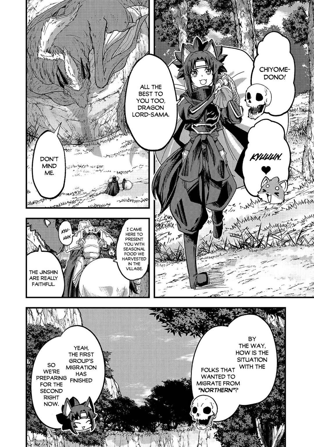 Gaikotsu Kishi-sama, Tadaima Isekai e Odekake-chuu Chapter 44 - Page 13