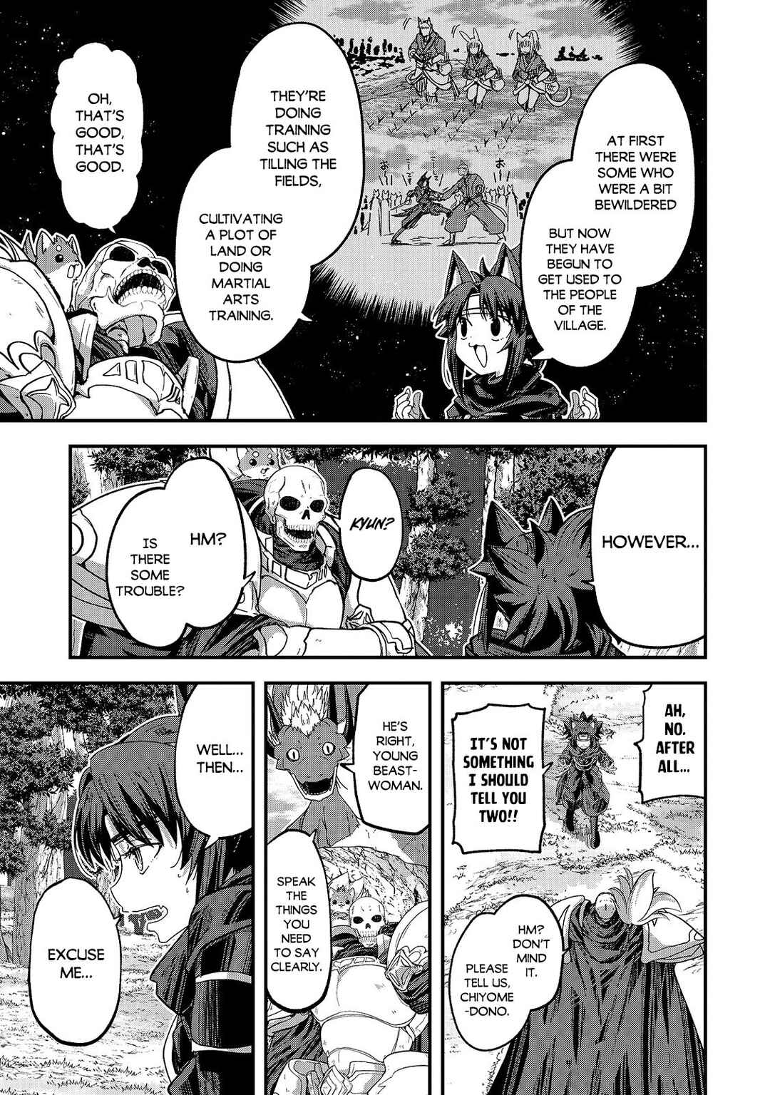 Gaikotsu Kishi-sama, Tadaima Isekai e Odekake-chuu Chapter 44 - Page 14