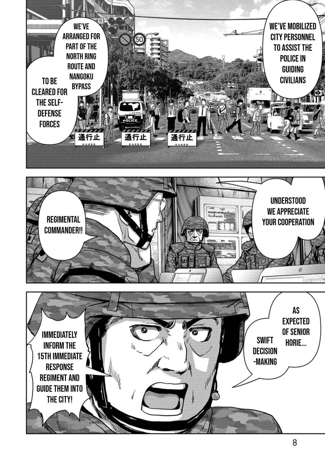 Kaijuu Jieitai Chapter 37 - Page 10