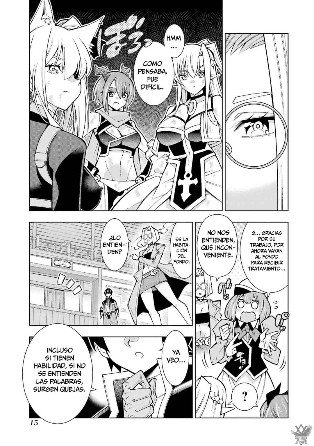 Man-nen F-Rank "Tsuuyaku" Sukiru-mochi Teihen Boukensha, Ishu-zoku no Saikyou Bishoujo-tachi to Party wo Kundesainou ni Kaikashi Musou suru Chapter 1 - Page 15
