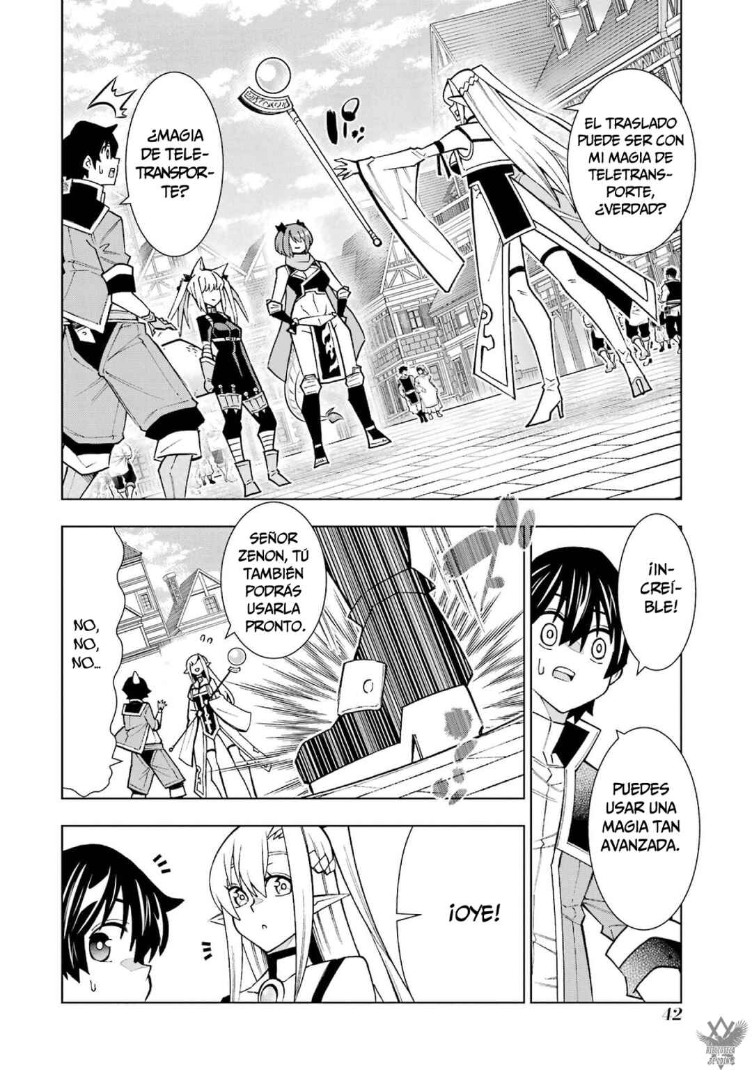 Man-nen F-Rank "Tsuuyaku" Sukiru-mochi Teihen Boukensha, Ishu-zoku no Saikyou Bishoujo-tachi to Party wo Kundesainou ni Kaikashi Musou suru Chapter 1 - Page 41