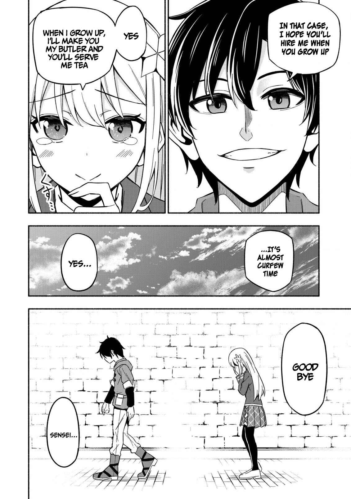 Maou Reijou no Kyouiku Gakari ~Yuusha Gakuin wo Tsuihou Sareta Heimin Kyoushi wa Maou no Musume-Tachi no Katei Kyoushi to Naru~ Chapter 1 - Page 22
