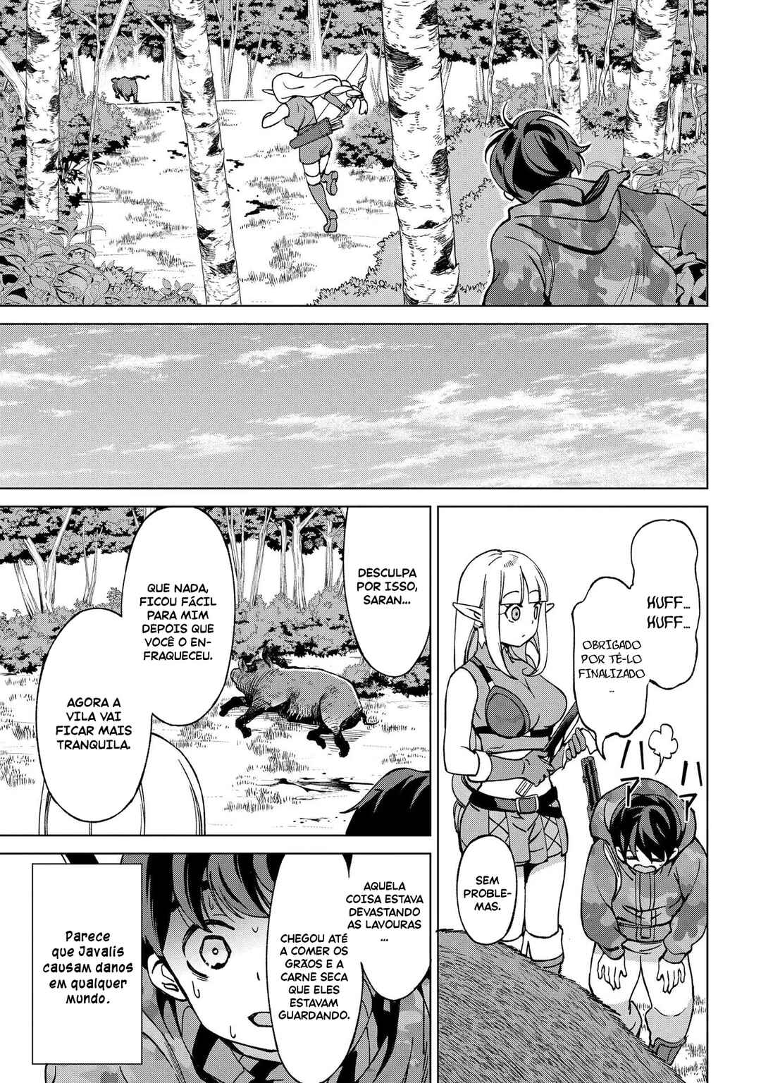 Hokkaidou no Gen'eki Hunter ga Isekai ni Hourikomarete Mita ~Elf Yome to Meguru Isekai Shuryou Life~ Chapter 19 - Page 4