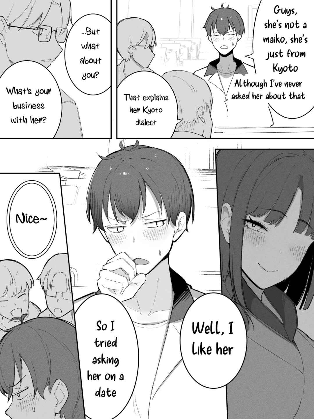 Kyoto-ben Nanoni Shoujiki Sugiru Onna Chapter 6 - Page 2