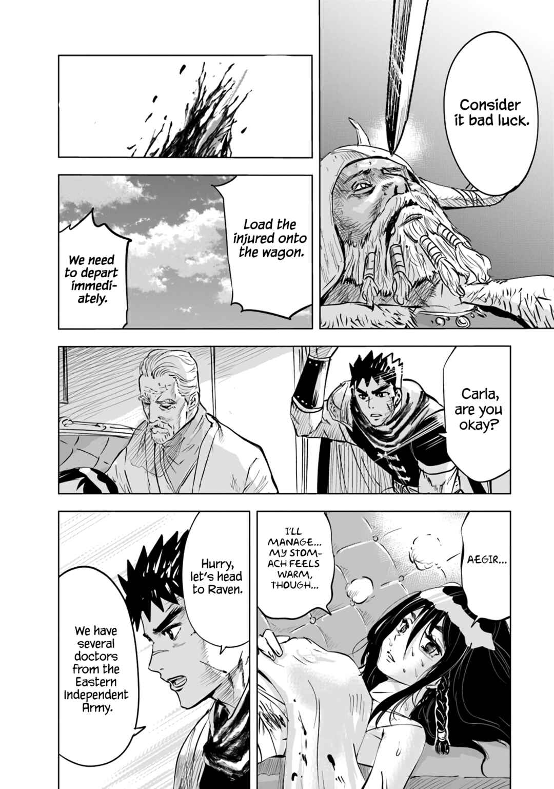 Oukoku e Tsuzuku Michi - Dorei Kenshi no Nariagari Harem Life Chapter 70 - Page 21