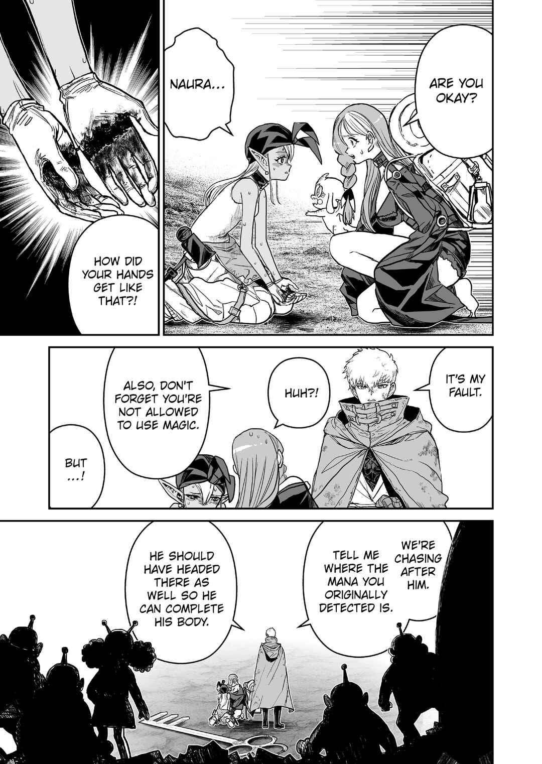 Abandoned: Tsuyosugite Buki ga Kowareru Yuusha to Buki Shokunin no Elf Chapter 22 - Page 5