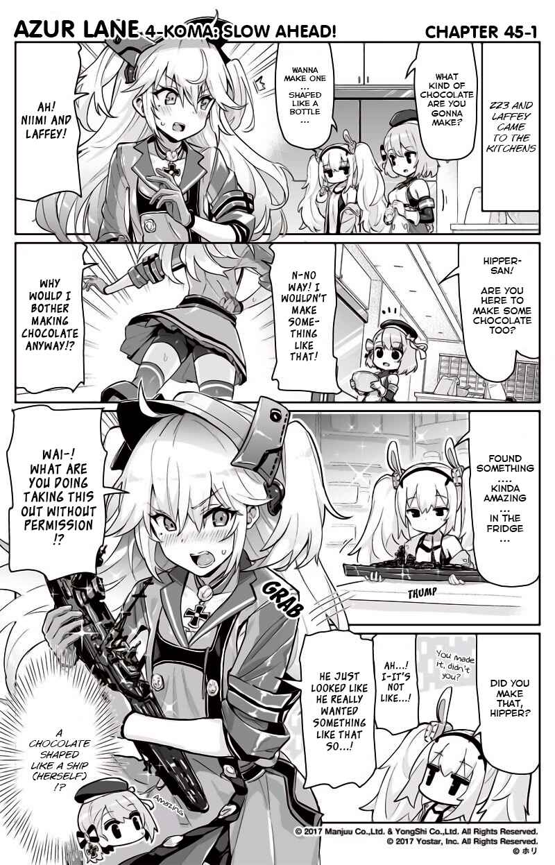 Azur Lane: Bisoku Zensin! Chapter 45 - Page 1