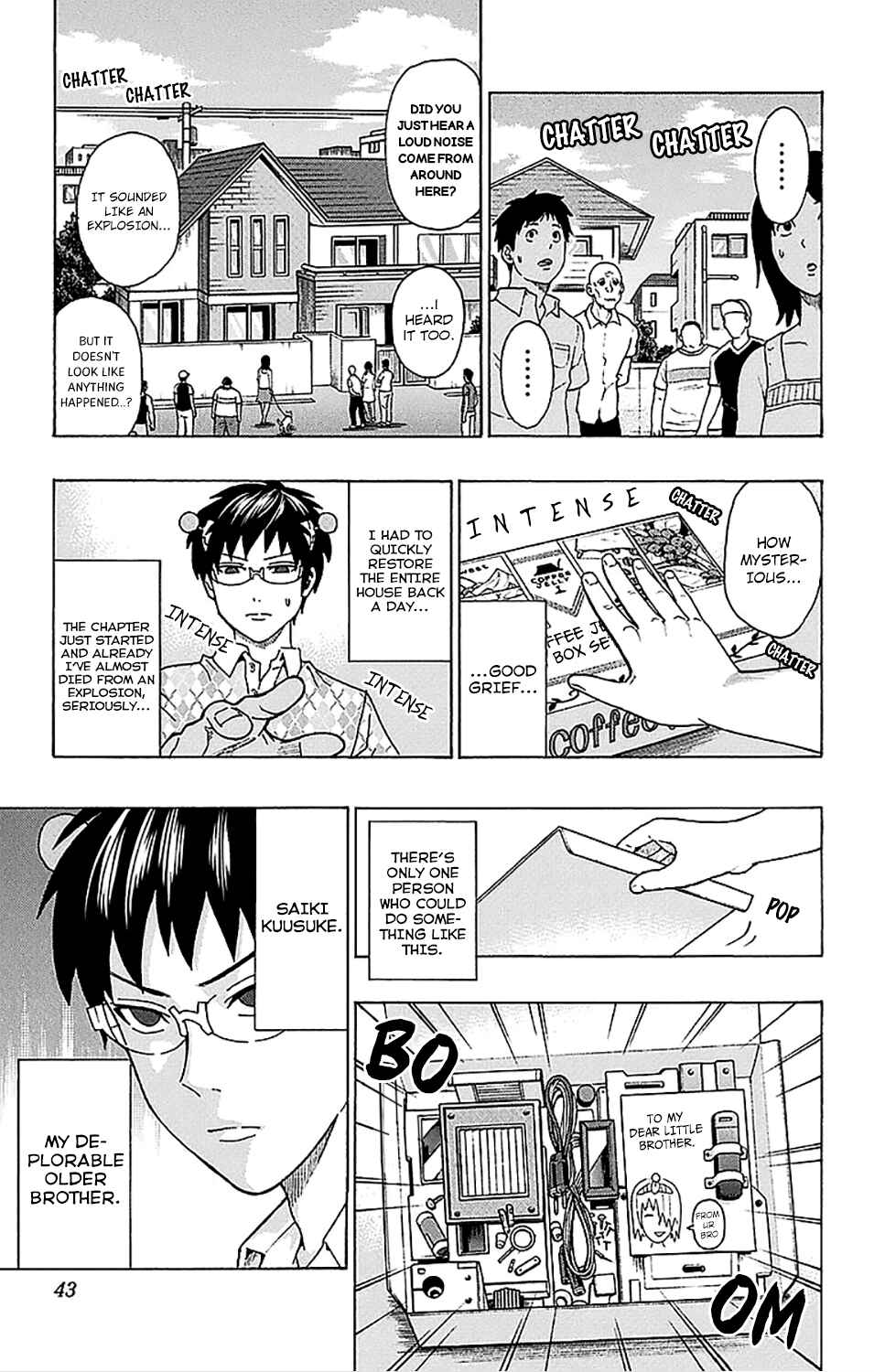 The Disastrous Life of Saiki K. Chapter 208 - Page 4