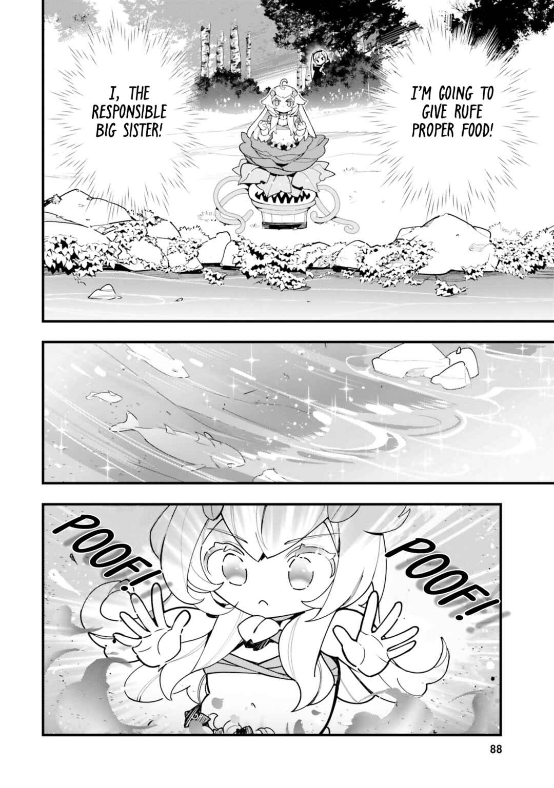 Shokubutsu Monster Musume Nikki: Seijo datta Watashi ga Uragirareta Hate ni Alraune ni Tensei Shite Shimatta node, kore kara wa Kougousei o Shinagara Shizuka ni Shokubutsu Life o Sugoshimasu Chapter 18 - Page 23