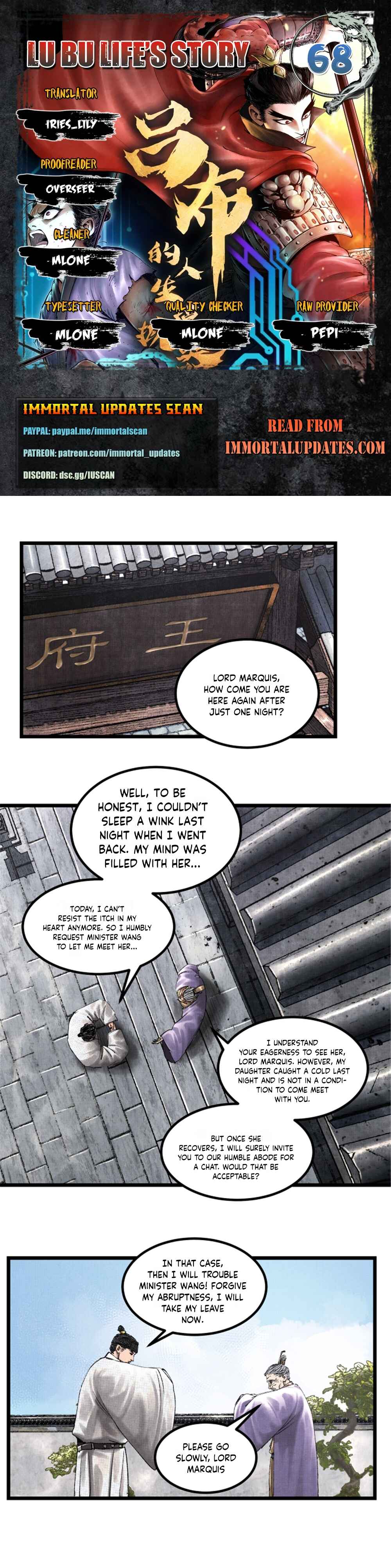Lu Bu's Life Simulator Chapter 68 - Page 1