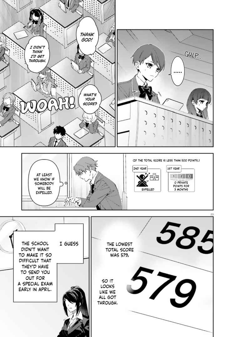 Youkoso Jitsuryoku Shijou Shugi no Kyoushitsu e: 2-nensei-hen Chapter 18 - Page 23