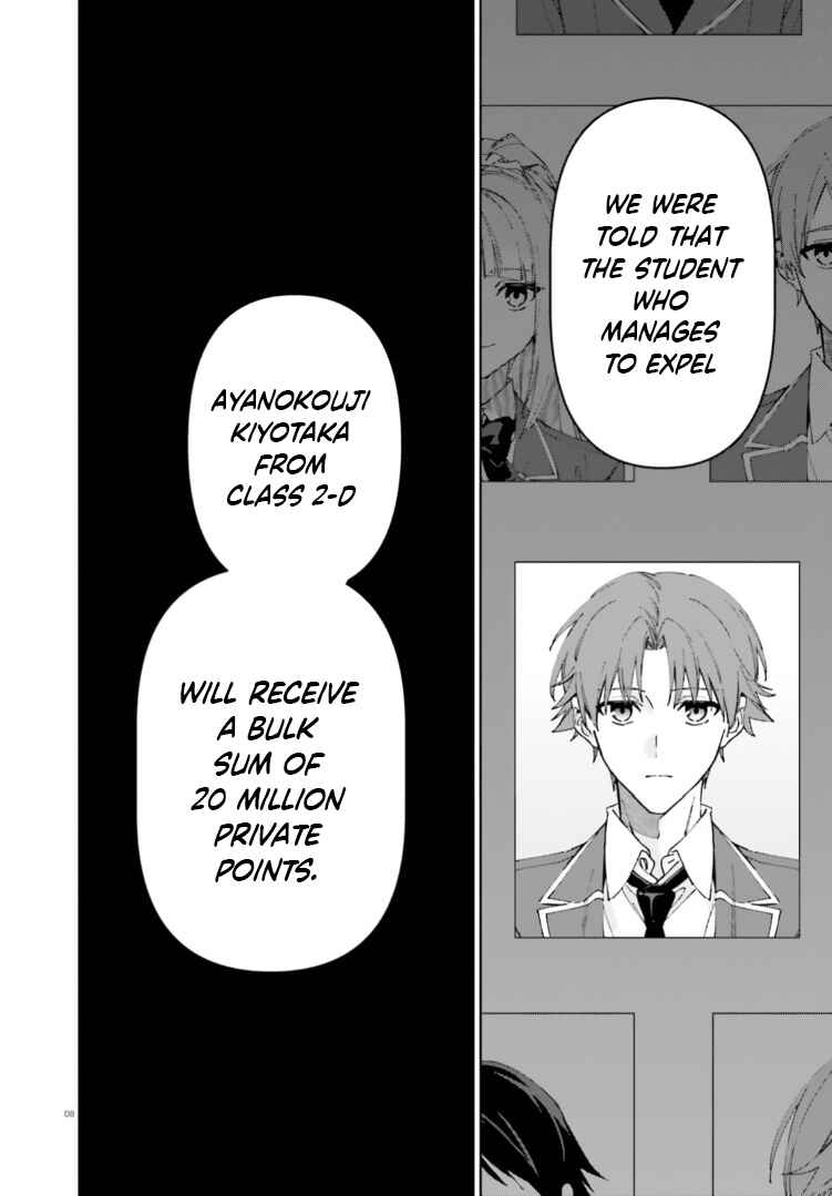 Youkoso Jitsuryoku Shijou Shugi no Kyoushitsu e: 2-nensei-hen Chapter 18 - Page 8