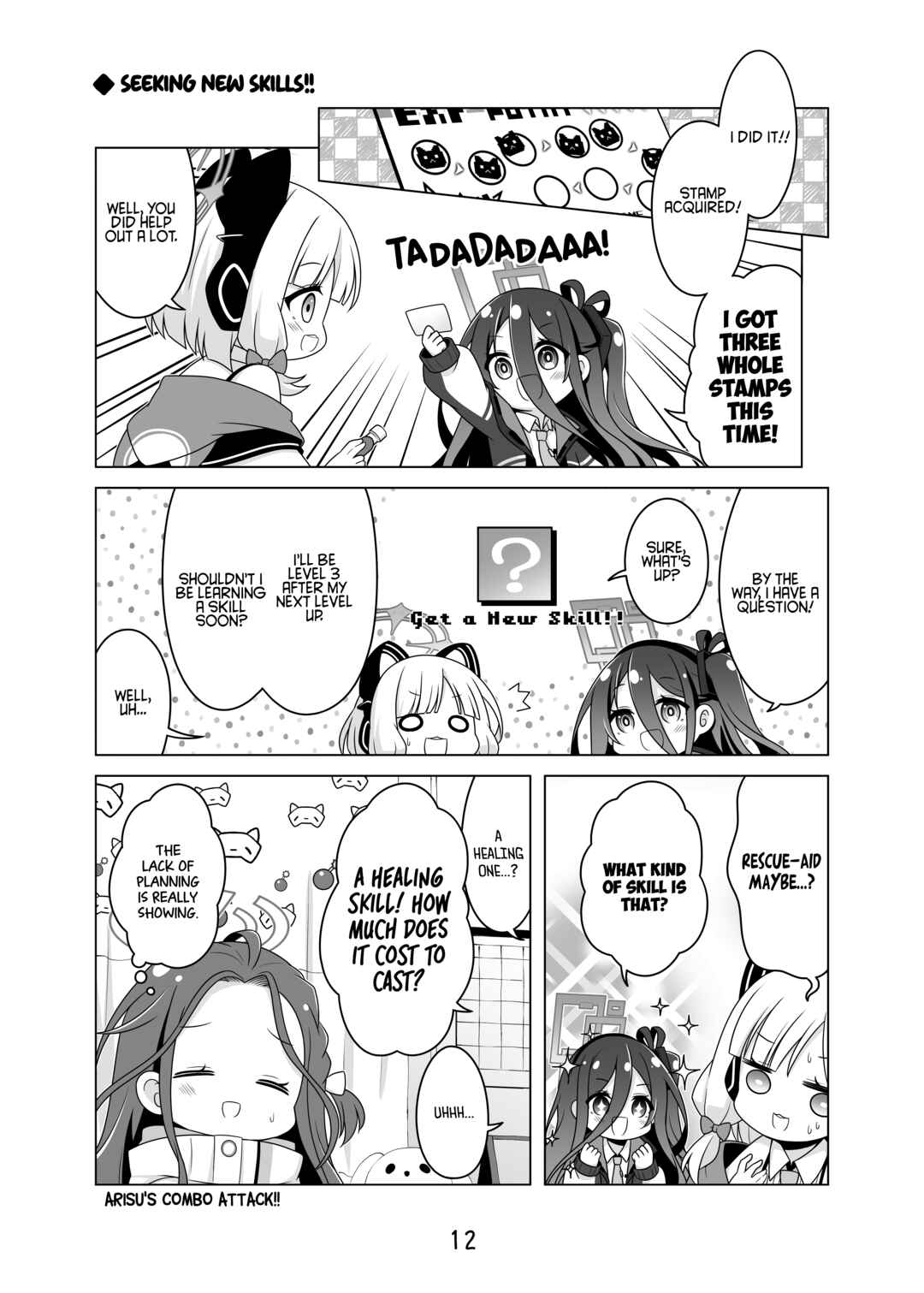 Blue Archive - Magical Hero Arisu Will Do Her Best!! (Doujinshi) Chapter 2 - Page 12