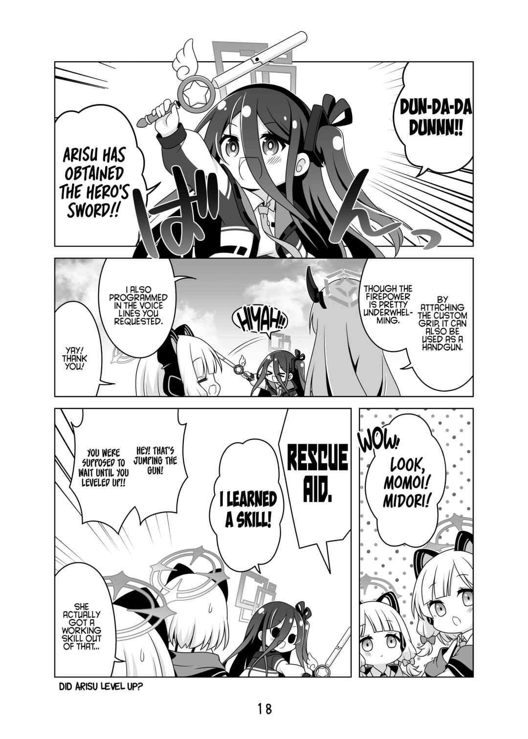 Blue Archive - Magical Hero Arisu Will Do Her Best!! (Doujinshi) Chapter 2 - Page 18