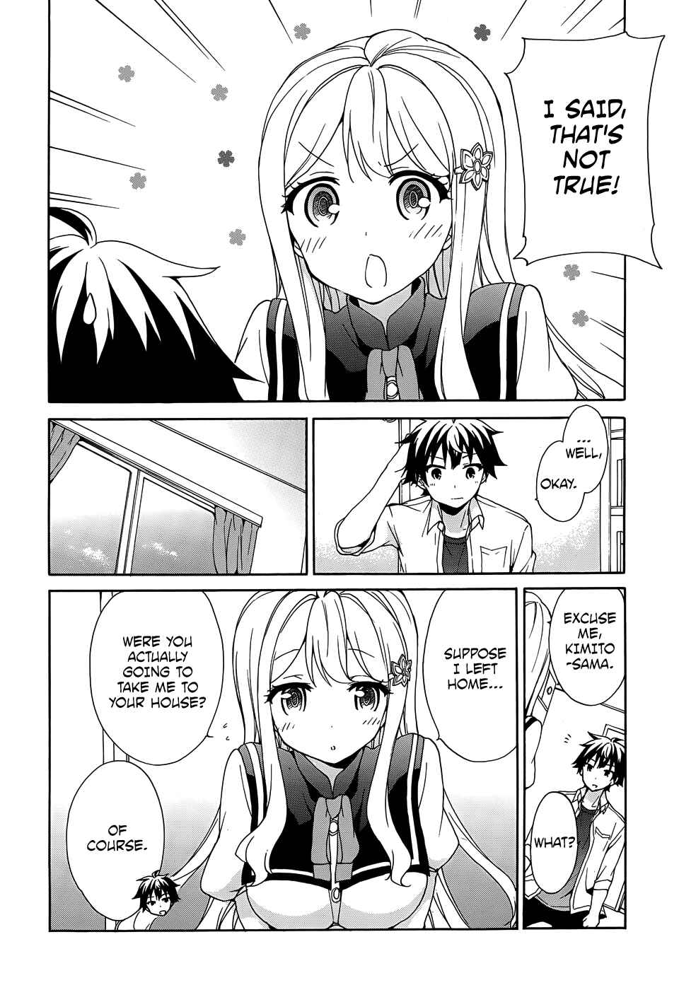 Ore ga Ojousama Gakkou ni "Shomin Sample" to shite Rachirareta Ken Chapter 33 - Page 11