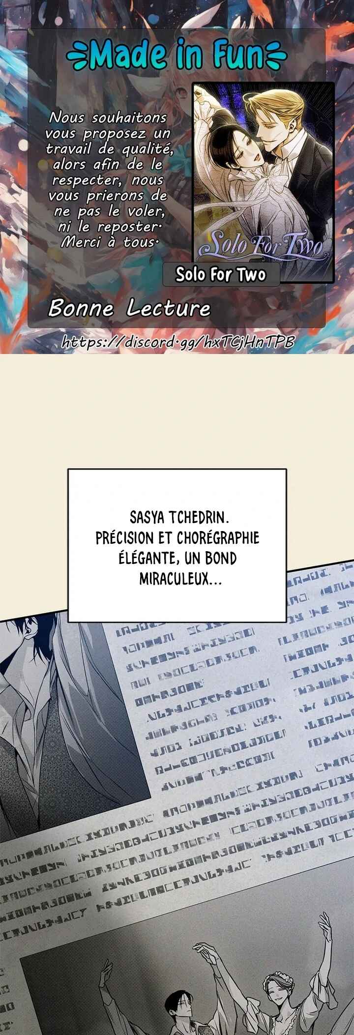 Solo For Two Chapter 39 - Page 1