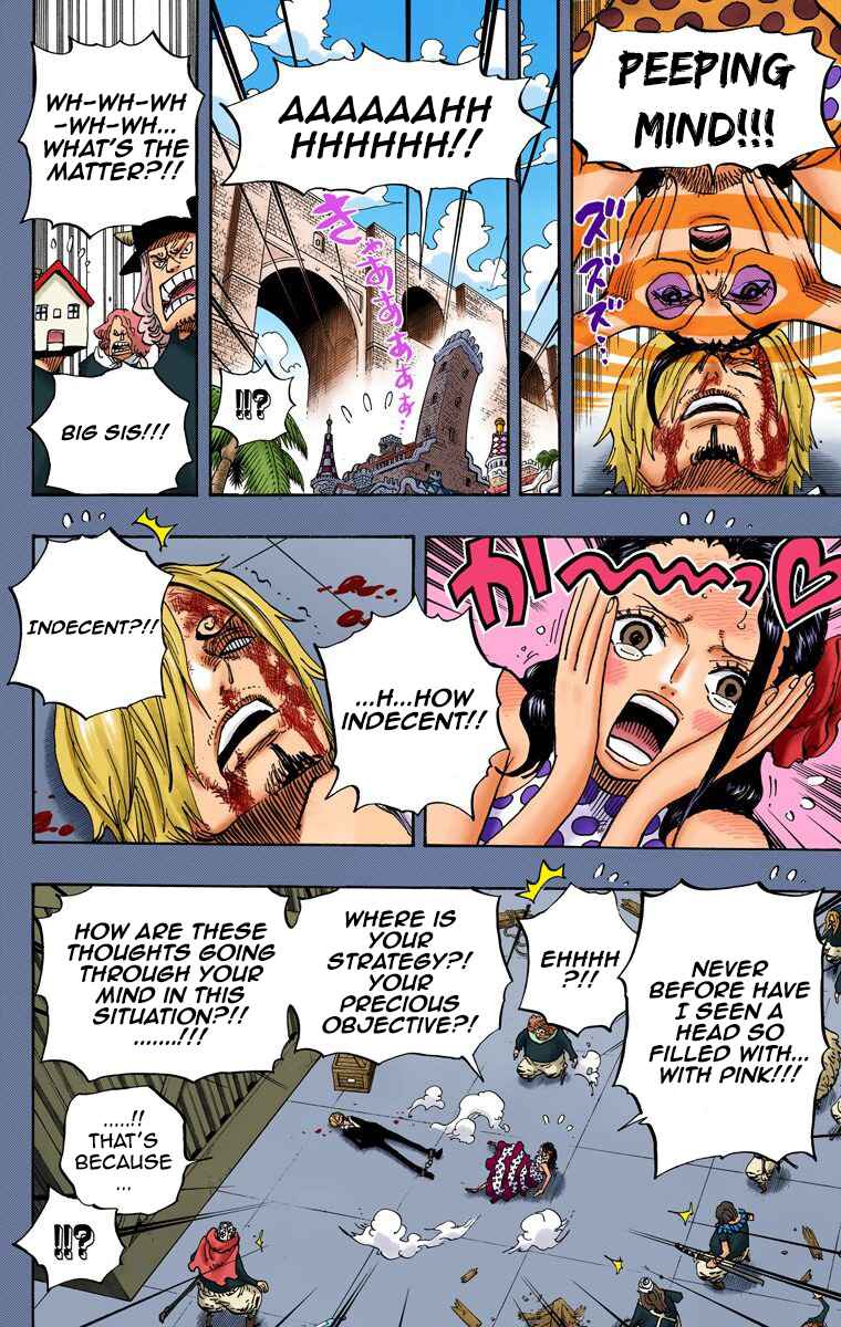 One Piece (Official Colored) Chapter 712 - Page 12