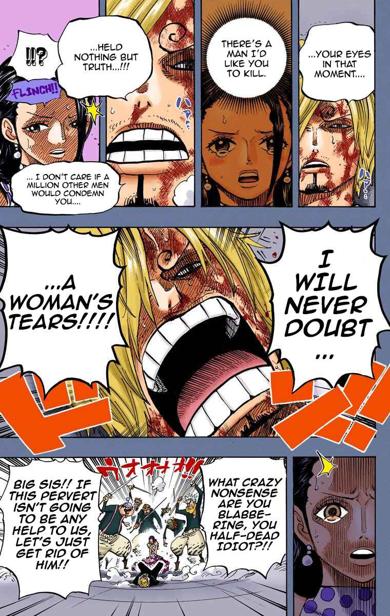One Piece (Official Colored) Chapter 712 - Page 13