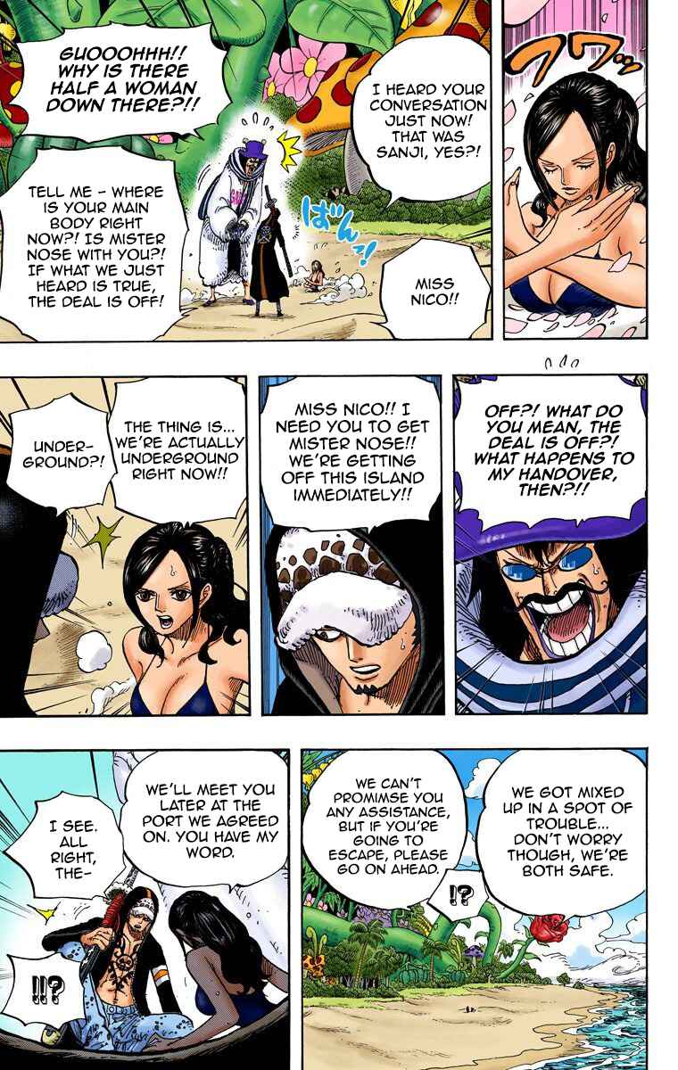 One Piece (Official Colored) Chapter 712 - Page 19