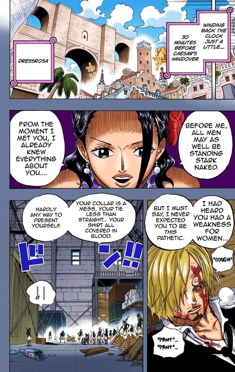 One Piece (Official Colored) Chapter 712 - Page 8