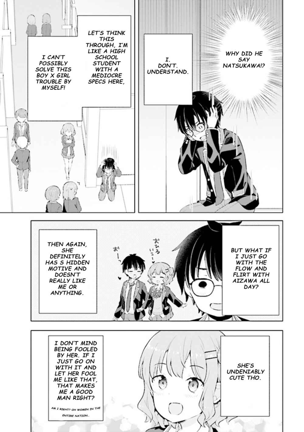 Yumemiru Danshi wa Genjitsushugisha Chapter 3.2 - Page 8