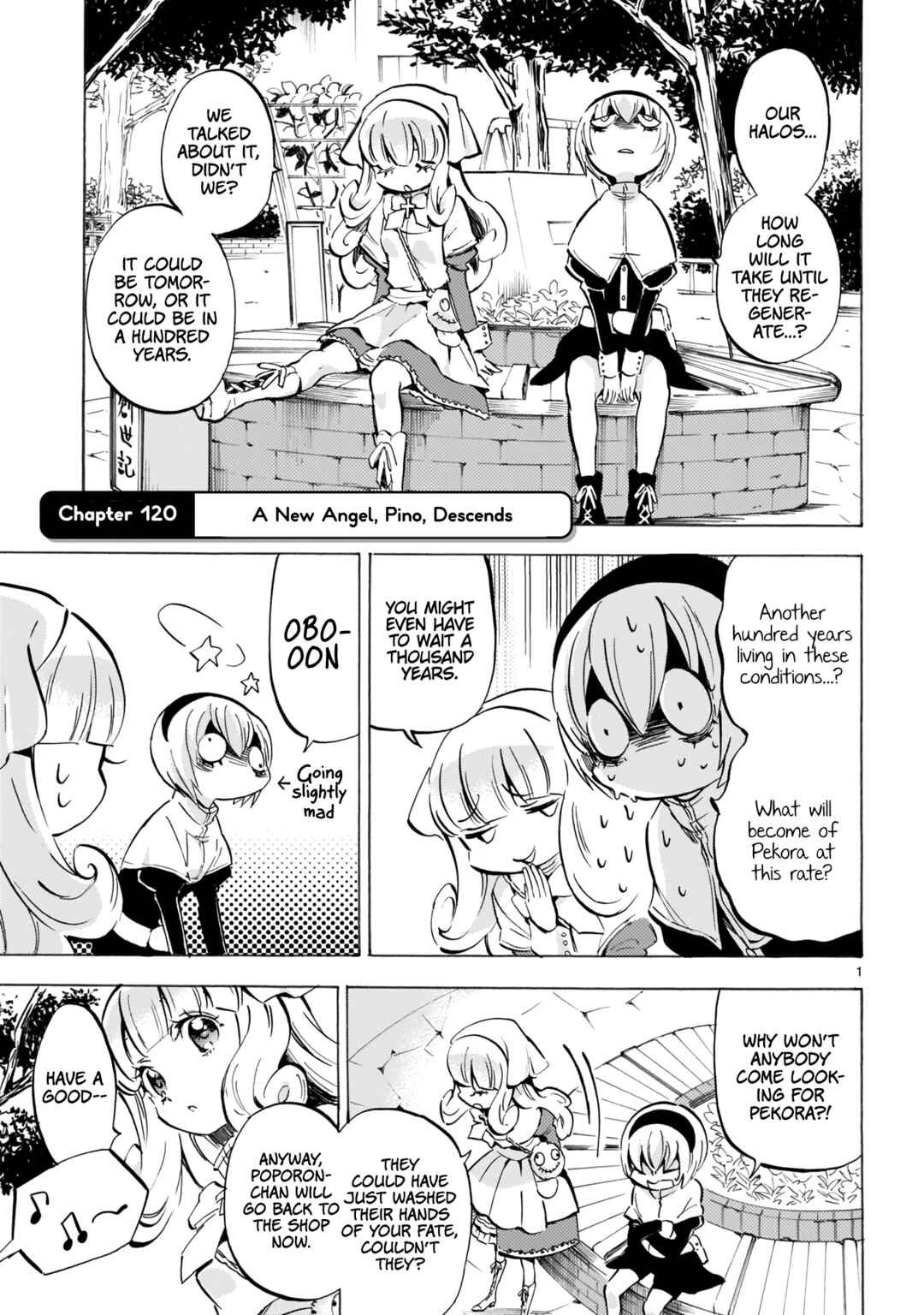 Jashin-chan Dropkick Chapter 120 - Page 1