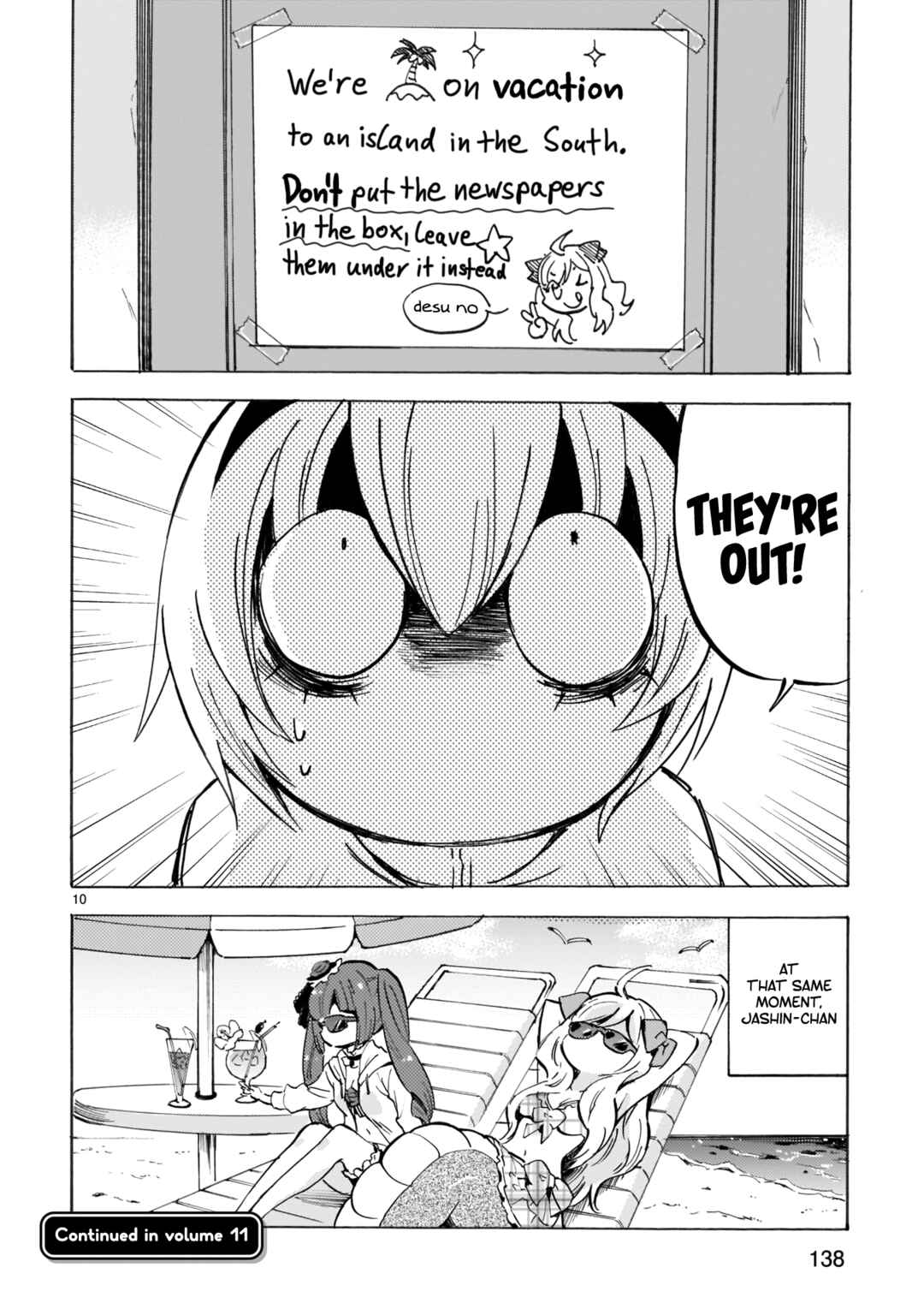 Jashin-chan Dropkick Chapter 120 - Page 10