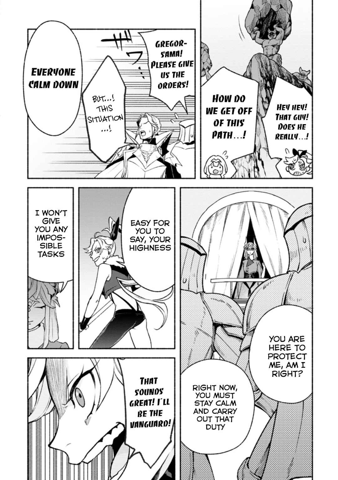 Sono Monban, Saikyou ni Tsuki: Tsuihou Sareta Bougyoryoku 9999 no Senshi, Outo no Monban to shite Musou Suru Chapter 15 - Page 8