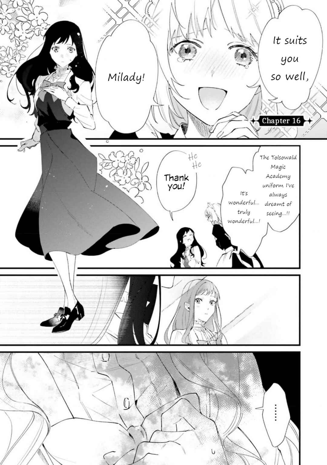 Gyakkou Shita Akuyaku Reijou wa, Naze ka Maryoku wo Ushinattanode Shinsou no Reijou ni Narimasu Chapter 16 - Page 1